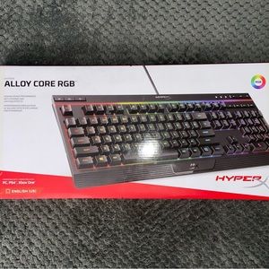 HyperX Alloy Core RGB Wired Gaming Keyboard ~ NEW